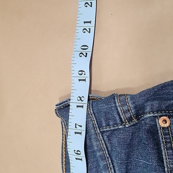 Levi's Size 14L. Boot Cut 515 Blue Jeans, Mid-Rise, Medium Wash, EUC - Picture 6 of 13